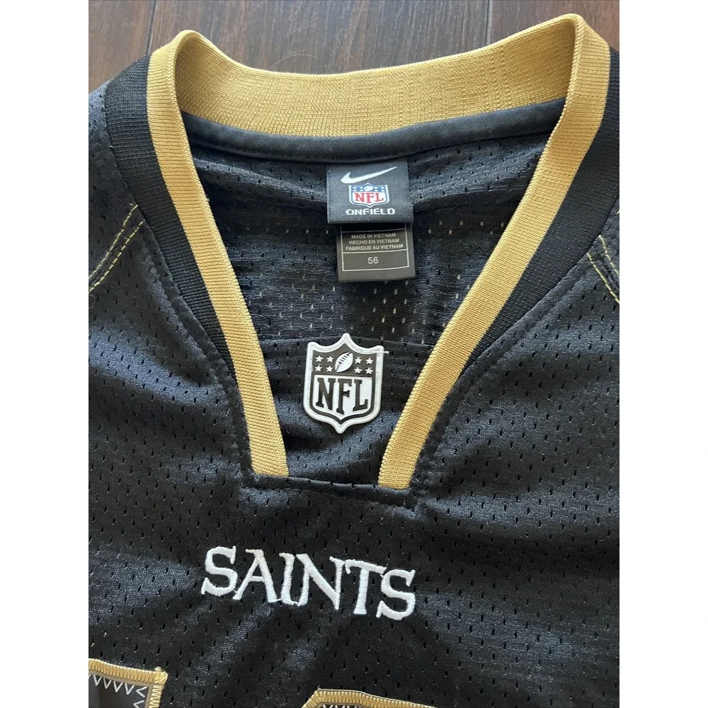 Nike‎ On Field New Orleans Saints Jersey Cooks #10 Stitched Men's Size 56
